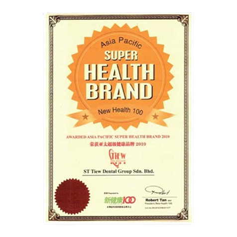Awarded Pacific Super Health Brand 2010